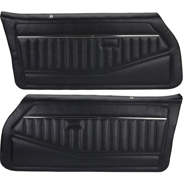 1970 Camaro Standard Black Front Door Panels PUI 1970 Camaro Standard Black Front Door Panels PUI